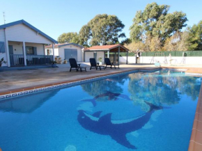 Casa con piscina privada, cerca del mar, aire opcional, wifi gratis, admiten mascotas - ES-184-35